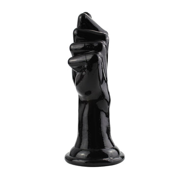 Dildo Enorme Anal Negro con Ventosa 22,9 cm