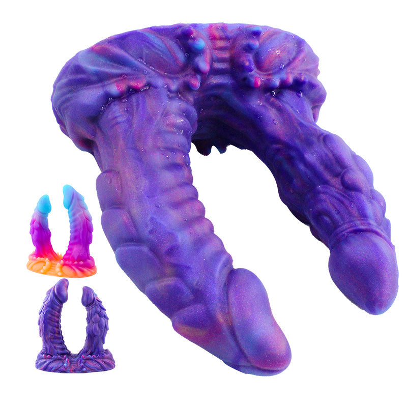 Monster Dildo Fantasy Doble Penetración 17,8 cm