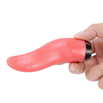 Vibrador Lengue Pezones Clitoris portatil Rojo