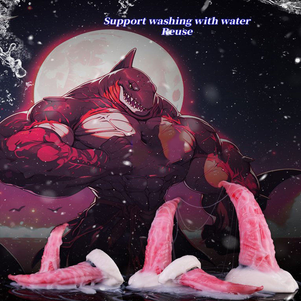 Dildo Anal Delfín Rosa Fantasía Cónico