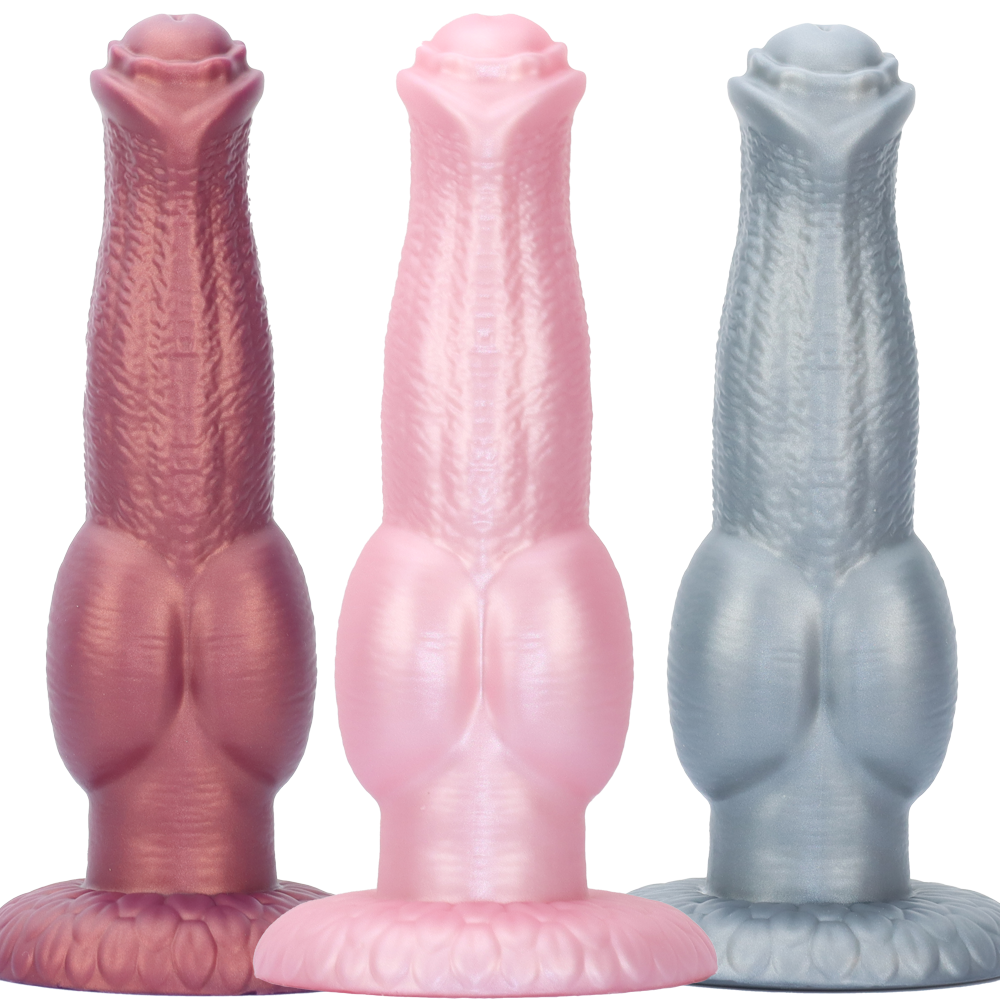 Plug Anal Grande Caballo de Silicona con Nudo 20,3 cm