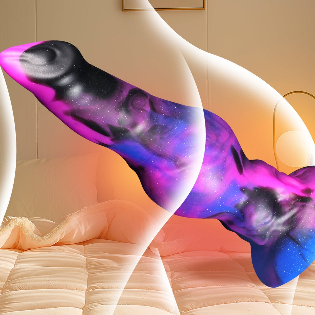 Dog Dildo Monster Fantasy Largo con Nudo 27,9 cm