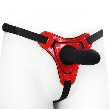 Arnes con Dildo Negro Pequeño 15 cm