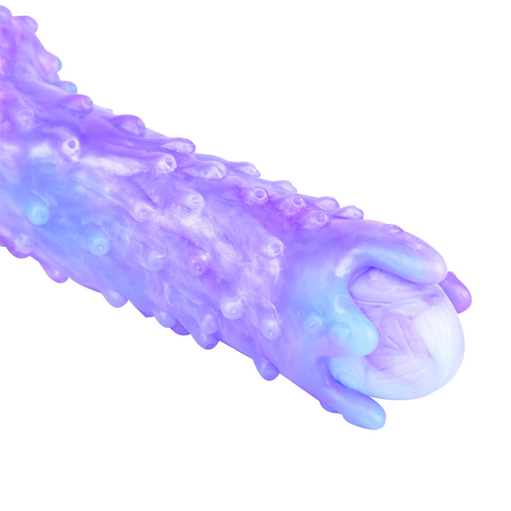 Dildo Ovipositor Alienígena Azul Coral Espinas