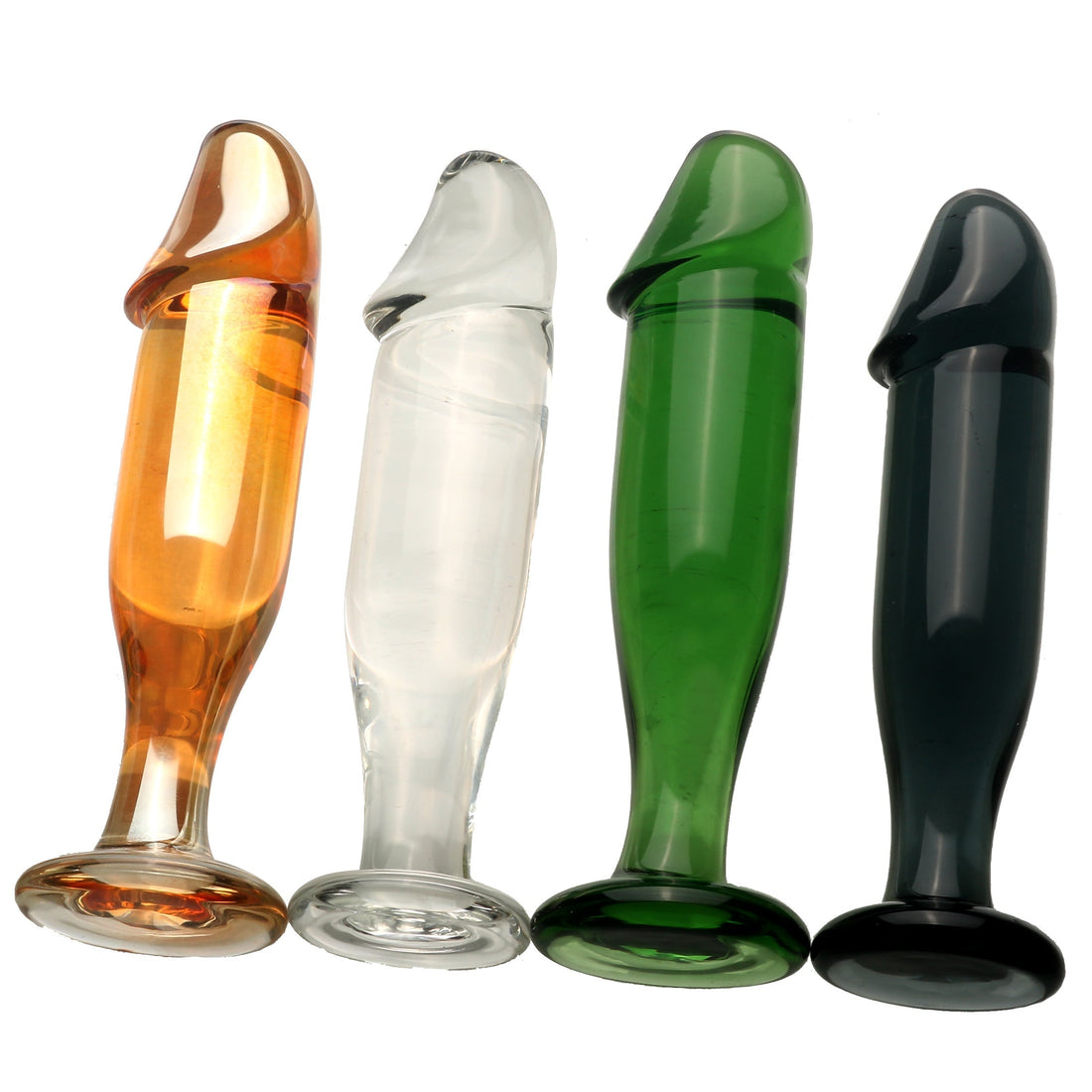 Glass Dildo Anal Pequeño para Principiantes 15 cm