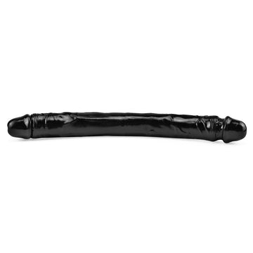 Consolador Doble Negro para Lesbianas 38,1 cm