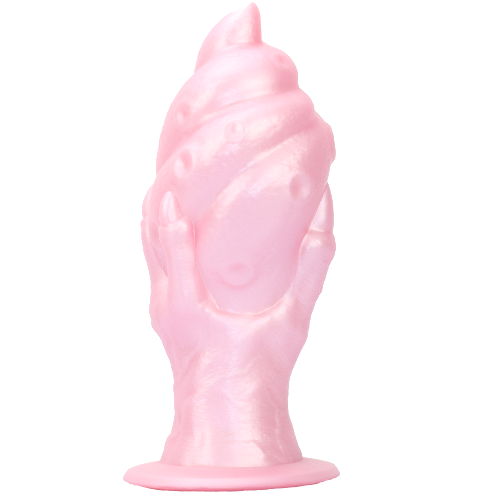 Huge Butt Plug Rosa Monstruo de Silicona