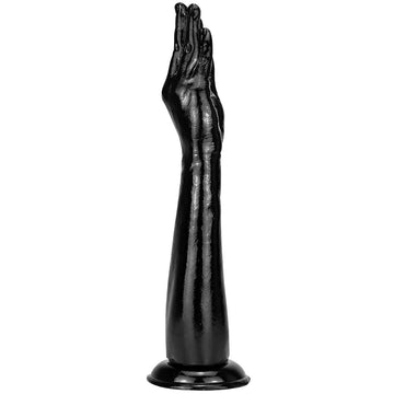 Dildo Puño Anal Gigante Negro 33 cm