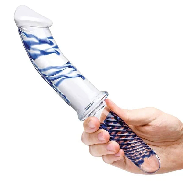 Glass Dildo Doble Grande de 27,9 cm